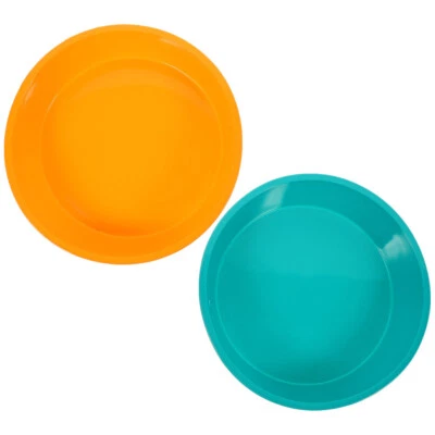2 PCS Silicone Cake Mold Pan Round Nonstick Bakeware Pastry Molds