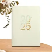 2025 Planner - 2025 Planner Weekly and Monthly | Habit Tracker Academic Planner Notebook | A5 Workbook Organizer Notebook, Monthly Weekly Tracking Memorial and Planning Book, 8x6 Inch