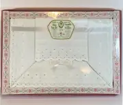 Vintage Lady Christina Baby Crib sheet Set Permanent Press Bedsheet Pillow Case