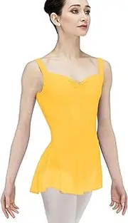 [Wearmoi] Ballet Tank Top Dress Leotard, Women's