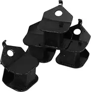 KITANDOVE Shockproof Motor Base for Engine 4pcs Engine Mount Pads Enhanced Stability for Generator