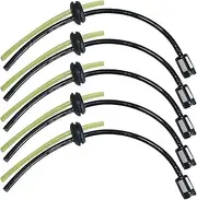 SUOKA 5X Fuel Filter Line Grommet Kit 2 Hole for Stihl for Honda Trimmer WeedEater Part US, Fuel Filter Line Grommet Kit