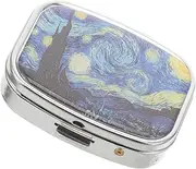 Ipetboom Portable Medication Organizer for Purse Travel Pill Container with Multiple Compartments Durable Design for Daily Use for Outdoor Activities