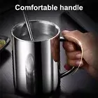 210ml/280ml/400ml Milk Mug Thermal Bpa Free Mirror Polishing Coffee Mug Cup