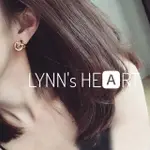 ⏩LYNN'S HE🅰RT⏪現貨歐美簡約時尚感金屬編織耳針耳環