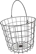 Retro Metal Wire Storage Basket for Home Organization Versatile Snack Fruit Bread and Towel Holder Stylish Design for and Bathroom Generous Capacity and Breathable Mesh