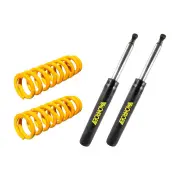 Front STD Monroe Shock Absorbers King Springs for TOYOTA CORONA RT132 RT133 Sdn