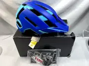 BELL SUPER AIR SPHERICAL MIPS MTB CYCLING HELMET Blue Medium 55-59 CM