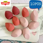 10 PCS Cosmetic Puff Set Makeup Sponges Foundation Women Powder Puff Makeup Tool