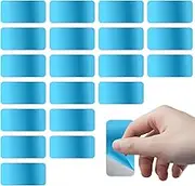 20 Pieces Magnetic Under Cabinet Lights, Magnetic Strips Replacement with Adhesive Backing for Under Cabinet Lighting, Universal Blade for Cabinet Lighting (Blue No