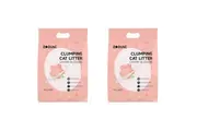 2x Zodiac 10L 6kg Clump Bentonite Clay Pet Cat Litter Absorbent Cherry Blossom