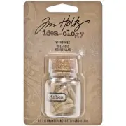 Idea-Ology Resin Wishes Glass Corked Jar 2"-Wishbones 1"X.625", 15pcs TH93071
