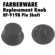 Black Replacement Timer knob for Farberware Air Fryer HF-919B Pin shaft