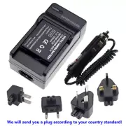 VW-VBJ10 CGA-S008 Battery +Charger for Panasonic SDR-S7 SDR-S7S LUMIX DMC-FX500