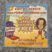 Richard Simmons - Blast Off 100 Clubhouse Hours Free CD ROM 2001 Sealed
