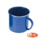 GSI Cup Stainless Rim 12 fl. oz.- Blue 不鏽鋼包邊琺瑯杯12oz『藍色』33208 咖啡杯 露營杯 馬克杯 水杯 野餐 露營