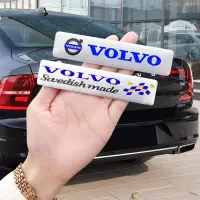 在飛比找蝦皮購物優惠-MAIZI【熱銷】VOLVO汽車改裝金屬車貼 尾標遮擋劃痕側