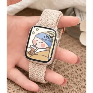 手錶 錶帶 手錶錶帶 42mm 尼龍錶帶 38mm 一體式錶帶 錶带 watch swatch錶帶 快拆錶帶 錶帶環
