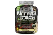 Muscletech, Nitro Tech, Naturally Flavored, Whey Peptides & Isolate Primary Source, Vanilla, 4.02 lbs (1.82 kg)