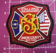 Stallings North Carolina Fire Department patch