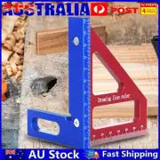Miter Triangle Ruler High Precision Right Angle Ruler Scriber Ruler for Home Use