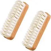 Loopunk 2 PCS Suede Cleaning Brush,Crepe Suede Shoe Brush, Effective Stain Remover and Nubuck Marks Eraser,Ideal for Boots, Furniture, Shoes, Jackets-Luxury Leather Care.