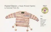 Universal Yarn Knitting Pattern P0021 Painted Dancer Wrap Cardigan 2-6y Easy