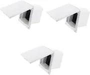Mobestech 3pcs Weatherproof Rv Inlet Box 16a Outdoor Power Socket Rv Accessory Inlet Plug