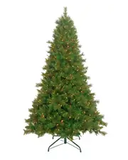 Bear Creek Spruce 7.5ft / 225cm Pre-Lit Christmas Tree