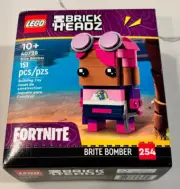 LEGO Fortnite #40728 Brite Bomber Brickheadz #254 151 pcs New Sealed