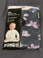 Size 3 - Bonds Wondersuit Purple Butterfly - BNIP