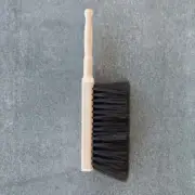 Dust pan brush, horse hair, O&Mc branded
