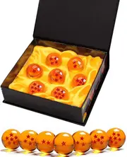 Dragon Balls Complete Set In Gift Box With All 7 Glass Balls