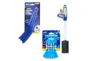 3PCS Cleaning Tool Palm Brush Venetian Blind Cleaner Long Bottle Brush Kitchen