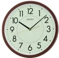 在飛比找Yahoo!奇摩拍賣優惠-SEIKO CLOCK 日本精工 靛藍夜光靜音時鐘掛鐘  精