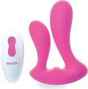 Remote Controlled Dual Entry Vibrator