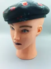 New With Tags Brixton Unisex Fiddler Beret Rose Size L 7.50 100 % Polyester