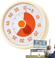 Kid Timer Visual Countdown - Rainbow Visual Timers for Kids,Digital Countdown Alarm Schedule Clock 60 Minute Display for Workout Homeschool Gym Management