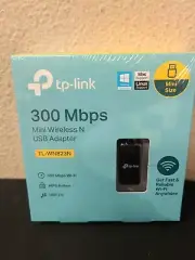 TP-LINK WiFi Dongle 300 Mbps Mini Wireless Network USB Wi-Fi Adapter for PC Desk