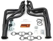 Doug's Headers (D741-B) 1-3/4" 4-Tube Black Coating High Temperature Full Length Exhaust Header for Oldsmobile Cutlass 455
