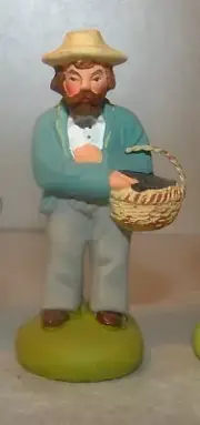 NEW The olives gatherer - Man, 6 cm, Santons Didier