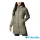 Columbia 哥倫比亞 女款 Omni-Heat 保暖650羽絨長版外套-軍綠 UWR02940AG /FW22