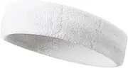 [Generic] Sweat Hair Band - Sweatband Sports Headband for Men | Basketball Antiperspirant Headband, Stretchy Moisture Wicking Hairband, Sweat Wiping Headband for Outdoor Running Men