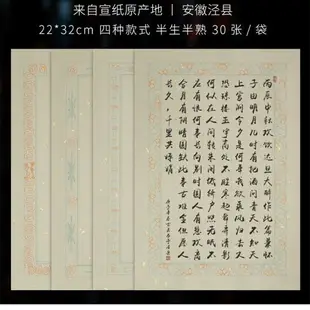 輝宏晉唐古箋一筆箋宣紙本色云龍信箋小楷紙豎格豎條八行日課紙仿古灑金半生熟文征明行草毛筆書法專用作品紙