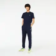Men's Lacoste Logo Stripe Jogger Track Pants
