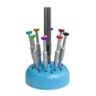 360° Rotating Screwdriver Storage Box Holder Screwdriver Bits Container Tools