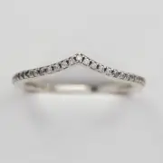 New Authentic Pandora Ring Shimmering Wish Sterling Silver 196316CZ