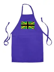 Jamaican Union Jack - Unisex Kids Apron - Jamaican Flag UK United Kingdom Love