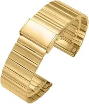 [YDxingY] Watch Straps Compatible with Garmin Fenix 6 Pro/Fenix 7/6/5/Fenix 8 47 mm/8 Solar 47 mm, 22 mm, Metal Replacement Strap Accessories, Smartwatch Replacement Straps for Forerunner 955, Gold