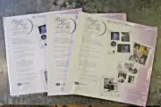 Lot 3 Creative Memories Original 12x12 Border Basic Scroll Pages 5-RCM-12SP Whit